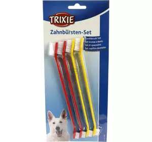 Набір TRIXIE Зубна щітка двостороння 4 шт Набір TRIXIE Зубна щітка двостороння 4 шт