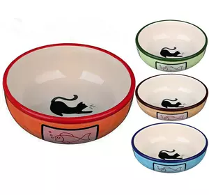 Trixie TX-24658 миска керамічна для кішок 0,35 л Trixie TX-24658 миска керамічна для кішок 0,35 л