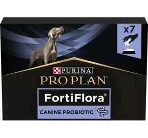 Додатковий корм для дорослих собак і цуценят Purina Pro Plan FortiFlora Canin Probiotic 7 шт по 1 г