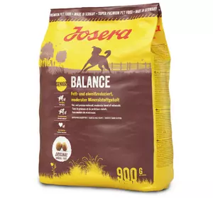 Сухий корм Josera Balance (Senior Medium/Maxi) для старіючих і менш активних собак, 900 г Сухий корм Josera Balance (Senior Medium/Maxi) для старіючих і менш активних собак, 900 г