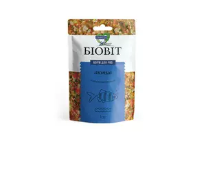 Корм для риб Біовіт "Актив" пластинчастий корм для акваріумних риб 10 г, Природа Корм для риб Біовіт "Актив" пластинчастий корм для акваріумних риб 10 г, Природа