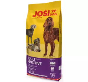 Сухий корм Josera JosiDog Adult Sensitive (ЙозіДог Едалт Сенсітів) для собак з чутливим травленням, 15 кг Сухий корм Josera JosiDog Adult Sensitive (ЙозіДог Едалт Сенсітів) для собак з чутливим травленням, 15 кг