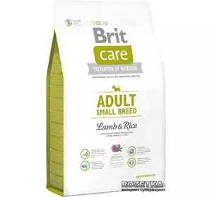 Сухий корм для дорослих собак дрібних порід Бріт Brit Care Adult Small Breed Lamb & Rice 1 кг Сухий корм для дорослих собак дрібних порід Бріт Brit Care Adult Small Breed Lamb & Rice 1 кг