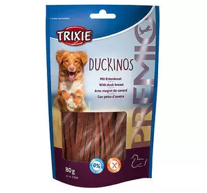 Trixie (TX-31594) PREMIO Duckinos ласощі для собак соломка з качиною грудкою 80 г Trixie (TX-31594) PREMIO Duckinos ласощі для собак соломка з качиною грудкою 80 г