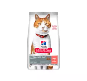 Сухий корм Хіллс Hill's SP Adult 1.5 кг для дорослих стерилізованих котів з лососем Сухий корм Хіллс Hill's SP Adult 1.5 кг для дорослих стерилізованих котів з лососем