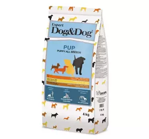 Сухий корм для собак Геда Gheda Dog&Dog Expert Pup корм для цуценят та лактуючих самок з птицею, 4 кг Сухий корм для собак Геда Gheda Dog&Dog Expert Pup корм для цуценят та лактуючих самок з птицею, 4 кг
