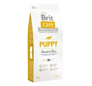 Сухий корм для цуценят усіх порід Brit Care Puppy Lamb & Rice з ягням 12 кг Сухий корм для цуценят усіх порід Brit Care Puppy Lamb & Rice з ягням 12 кг