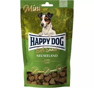Ласощі Happy Dog Soft Snack Mini Neuseeland для собак малих порід (ягня/рис) 100 г Ласощі Happy Dog Soft Snack Mini Neuseeland для собак малих порід (ягня/рис) 100 г