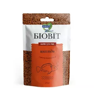 Корм для риб Біовіт "Цихліди" гранульований корм 25 г, Природа Корм для риб Біовіт "Цихліди" гранульований корм 25 г, Природа