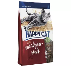 Happy Cat Culinary Voralpen Rind сухий корм для дорослих котів з яловичиною, 4 кг Happy Cat Culinary Voralpen Rind сухий корм для дорослих котів з яловичиною, 4 кг