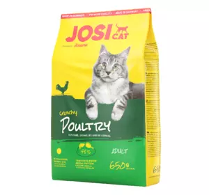 Сухий корм JosiCat Crunchy Chicken з м'ясом свійської птиці, 650 г Сухий корм JosiCat Crunchy Chicken з м'ясом свійської птиці, 650 г