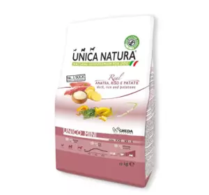 Сухий корм для собак Геда Gheda Unica Natura Unico Maxi корм для великих порід собак (качка, рис, картопля), 12 кг Сухий корм для собак Геда Gheda Unica Natura Unico Maxi корм для великих порід собак (качка, рис, картопля), 12 кг