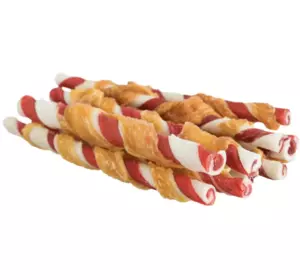 Ласощі для собак Trixie (TX-31376) Denta Fun Barbecue жувальні палички для собак з куркою 12 см (10 шт/80 г) Ласощі для собак Trixie (TX-31376) Denta Fun Barbecue жувальні палички для собак з куркою 12 см (10 шт/80 г)