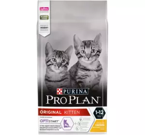 Сухий корм Purina Pro Plan Original Kitten 10 кг корм для кошенят з куркою Сухий корм Purina Pro Plan Original Kitten 10 кг корм для кошенят з куркою