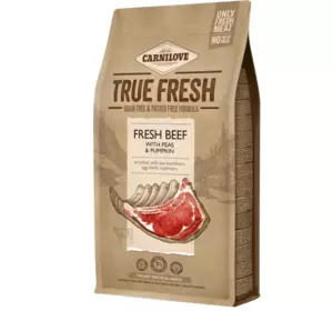 Сухий корм Карнілав Carnilove True Fresh 11.4 кг для дорослих собак усіх порід з яловичиною Сухий корм Карнілав Carnilove True Fresh 11.4 кг для дорослих собак усіх порід з яловичиною