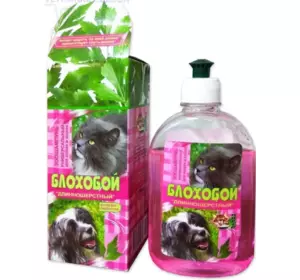 Зоошампунь "Блохобой Довгошерсті,", 200 мл, Норис Зоошампунь "Блохобой Довгошерсті,", 200 мл, Норис