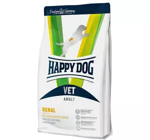 Сухий дієтичний корм Happy Dog VET Diet Renal для собак з хворобами нирок, 12 кг Сухий дієтичний корм Happy Dog VET Diet Renal для собак з хворобами нирок, 12 кг