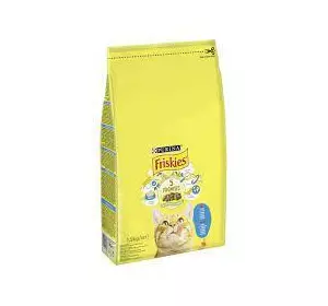 Сухий корм для дорослих котів Friskies з лососем та овочами 1.5 кг Сухий корм для дорослих котів Friskies з лососем та овочами 1.5 кг