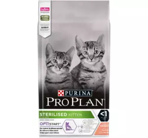 Purina Pro Plan Sterilised Kitten 1,5 кг корм для кошенят