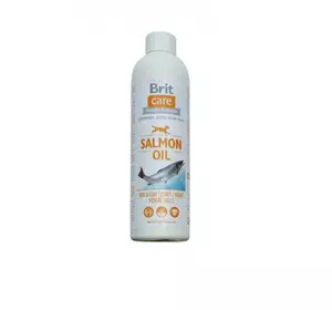Олія лосося Brit Care Salmon Oil для собак (для шкіри і шерсті) 500 мл Олія лосося Brit Care Salmon Oil для собак (для шкіри і шерсті) 500 мл