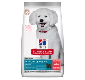 Сухий корм для собак Хіллс Hill's SP Adult Hypoallergenic мініатюрних порід із чутливим травленням 1.5 кг Сухий корм для собак Хіллс Hill's SP Adult Hypoallergenic мініатюрних порід із чутливим травленням 1.5 кг