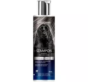 Шампунь для собак Eurowet Shampoo For Dark Coats з темною шерстю 200 мл Шампунь для собак Eurowet Shampoo For Dark Coats з темною шерстю 200 мл