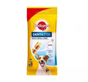 Pedigree Denta Stix 45гр жувальні палички для собак малих порід / 45 гр Pedigree Denta Stix 45гр жувальні палички для собак малих порід / 45 гр