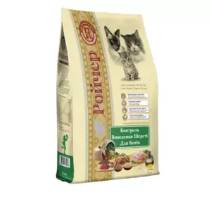 Сухий корм Ройчер з ефектом виведення шерсті для котів 6 кг Сухий корм Ройчер з ефектом виведення шерсті для котів 6 кг