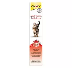 Паста ДжімКет GimCat Multi-Vitamin Extra мультивітаміни для котів 50 г Паста ДжімКет GimCat Multi-Vitamin Extra мультивітаміни для котів 50 г