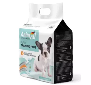 Пелюшки AnimAll Puppy Training Pads для собак і цуценят 60 х 60 см, 20 шт Пелюшки AnimAll Puppy Training Pads для собак і цуценят 60 х 60 см, 20 шт