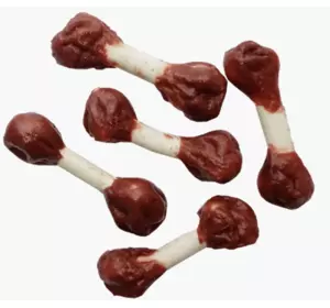 Ласощі для собак гантельки з м'яса качки по пекінськи 500 г Ласощі для собак гантельки з м'яса качки по пекінськи 500 г