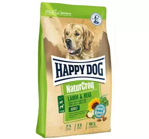 Happy Dog NaturСroq Lamm Reis корм для собак з чутливим травленням (ягня і рис), 4 кг