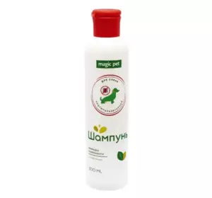 Шампунь для собак Magic Pet Протипаразитарний з перметрином 200 мл Шампунь для собак Magic Pet Протипаразитарний з перметрином 200 мл