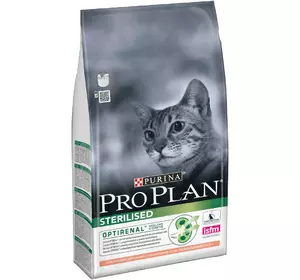 Purina Pro Plan Sterilised 1.5 кг корм для стерилізованих котів з лососем Purina Pro Plan Sterilised 1.5 кг корм для стерилізованих котів з лососем