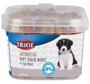 Trixie (TX-31518) Junior Soft Snack Bones м'які ласощі для собак з куркою, бараниною та лососем 14 г Trixie (TX-31518) Junior Soft Snack Bones м'які ласощі для собак з куркою, бараниною та лососем 14 г