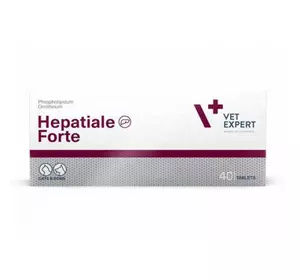 Кормова добавка VetExpert HEPATIALE Forte / Гепатіале Форте (40 таблеток), VetExpert
