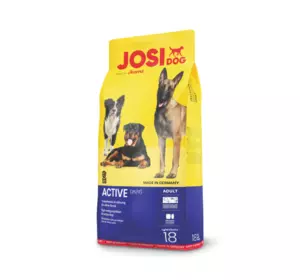 Сухий корм Josera JosiDog Active (ЙозіДог Актив) для активних собак, 18 кг Сухий корм Josera JosiDog Active (ЙозіДог Актив) для активних собак, 18 кг
