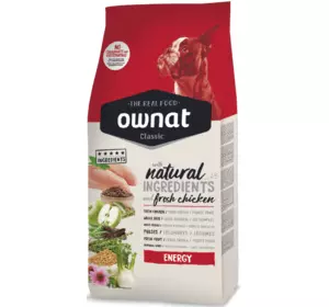 Сухий корм Овнат Ownat Classic Energy (Dog) для дорослих собак з високим рівнем фізичної активності 20 кг Сухий корм Овнат Ownat Classic Energy (Dog) для дорослих собак з високим рівнем фізичної активності 20 кг