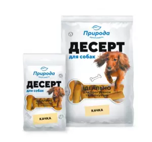 Ласощі для всіх порід собак Десерт "Качка" печиво для собак 550 г, Природа Ласощі для всіх порід собак Десерт "Качка" печиво для собак 550 г, Природа