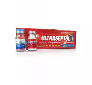 Ультрасептол ін'єкційний 3,3 г O.L.KAR (аналог Бровасептол) Ультрасептол ін'єкційний 3,3 г O.L.KAR (аналог Бровасептол)