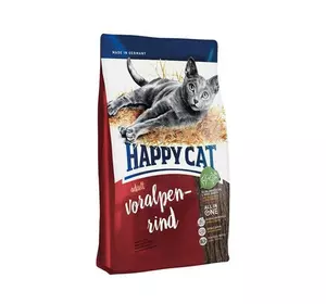 Happy Cat Culinary Voralpen Rind сухий корм для дорослих котів з яловичиною, 1.3 кг