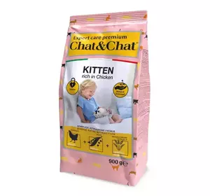Сухий корм для котів Геда Gheda Chat&Chat Expert корм для стерелізованих котів з білим м’ясом птиці, 900 г Сухий корм для котів Геда Gheda Chat&Chat Expert корм для стерелізованих котів з білим м’ясом птиці, 900 г