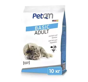 Сухий корм для котів PetQM Cats Fish & Vegetables з рибою та овочами 10 кг Сухий корм для котів PetQM Cats Fish & Vegetables з рибою та овочами 10 кг