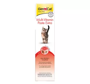Паста ДжімКет GimCat Multi-Vitamin Extra мультивітаміни для котів 200 г Паста ДжімКет GimCat Multi-Vitamin Extra мультивітаміни для котів 200 г