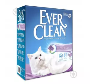 Ever Clean Наповнювач для котячого туалету з ароматом Лаванда 6 л Ever Clean Наповнювач для котячого туалету з ароматом Лаванда 6 л