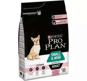 Сухий корм Purina Pro Plan Small & Mini Sensitive Skin з лососем 3 кг Сухий корм Purina Pro Plan Small & Mini Sensitive Skin з лососем 3 кг