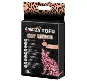Наповнювач для котячого туалету AnimAll Тофу з ароматом персика Соєвий комкуючий 2.6 кг (6 л) Наповнювач для котячого туалету AnimAll Тофу з ароматом персика Соєвий комкуючий 2.6 кг (6 л)