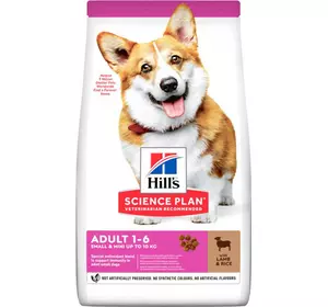 Сухий корм для собак Хіллс Hills SP Adult з ягням і рисом для міні і малих порід собак АКЦІЯ 1+0.5 кг Сухий корм для собак Хіллс Hills SP Adult з ягням і рисом для міні і малих порід собак АКЦІЯ 1+0.5 кг