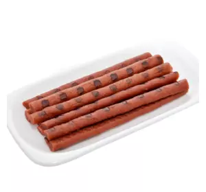 Ласощі AlfPet (АльфПет) AS44 Качині палички зі смаком барбекю для собак 500 г Ласощі AlfPet (АльфПет) AS44 Качині палички зі смаком барбекю для собак 500 г