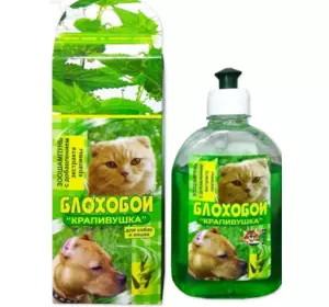 Зоошампунь "Блохобой Кропив'янка," 200 мл, Норіс Зоошампунь "Блохобой Кропив'янка," 200 мл, Норіс